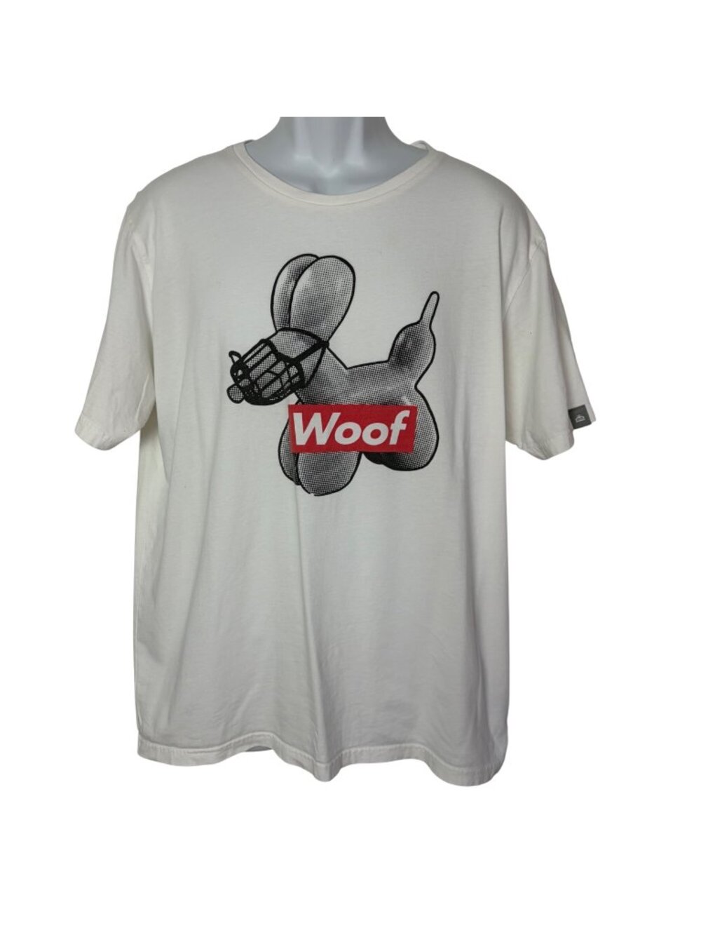 Moncat X Typographia Koons Pop Art T Shirt XXL Fits Smaller Balloon Dog Woof